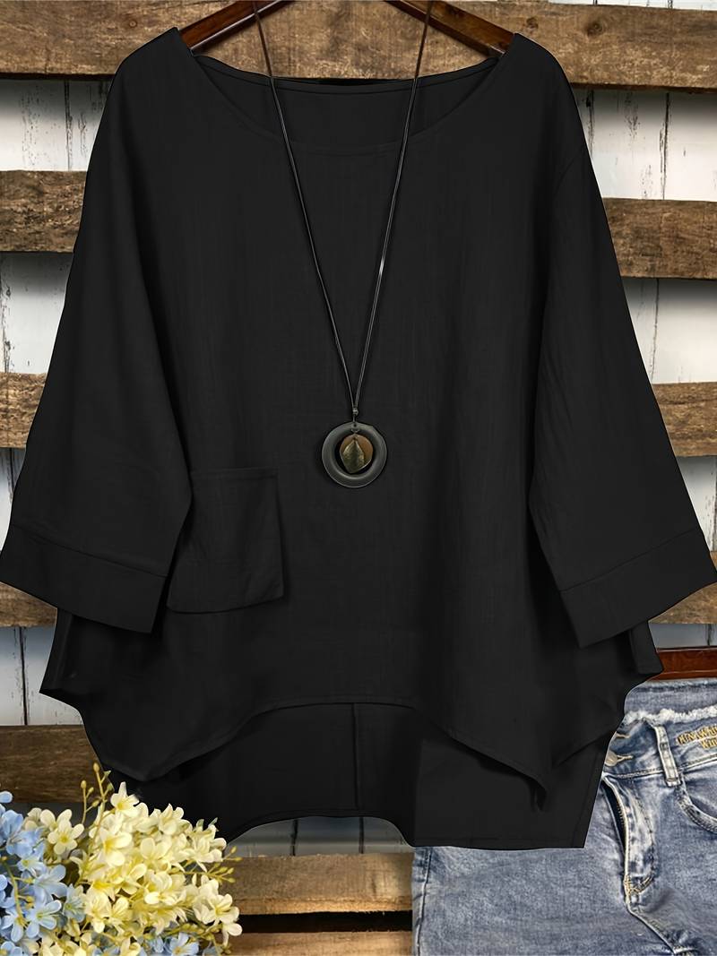 KL | Blusa relajada y fresca