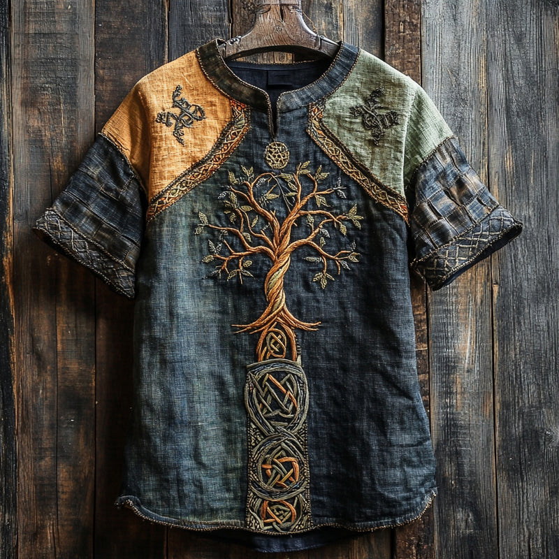 Camisa de estilo vintage atemporal