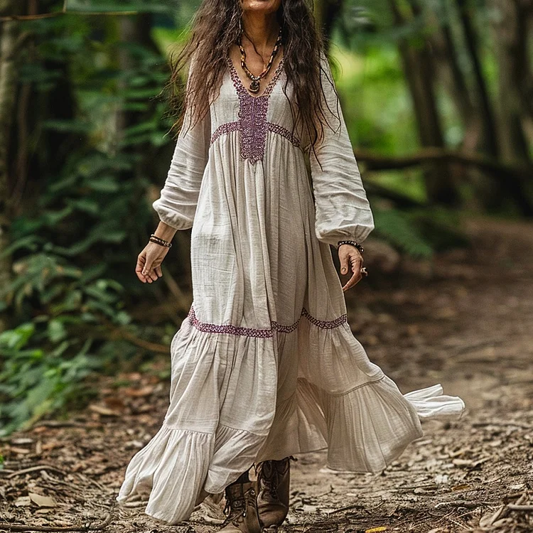 Vestido de inspiración vintage