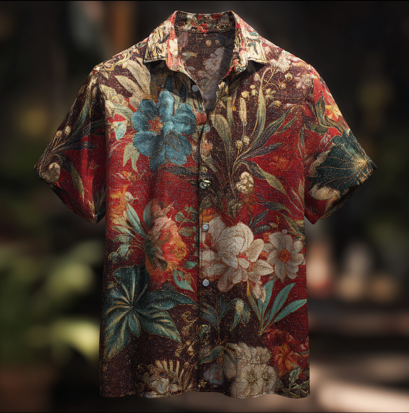 Camisa de diseño cuidado