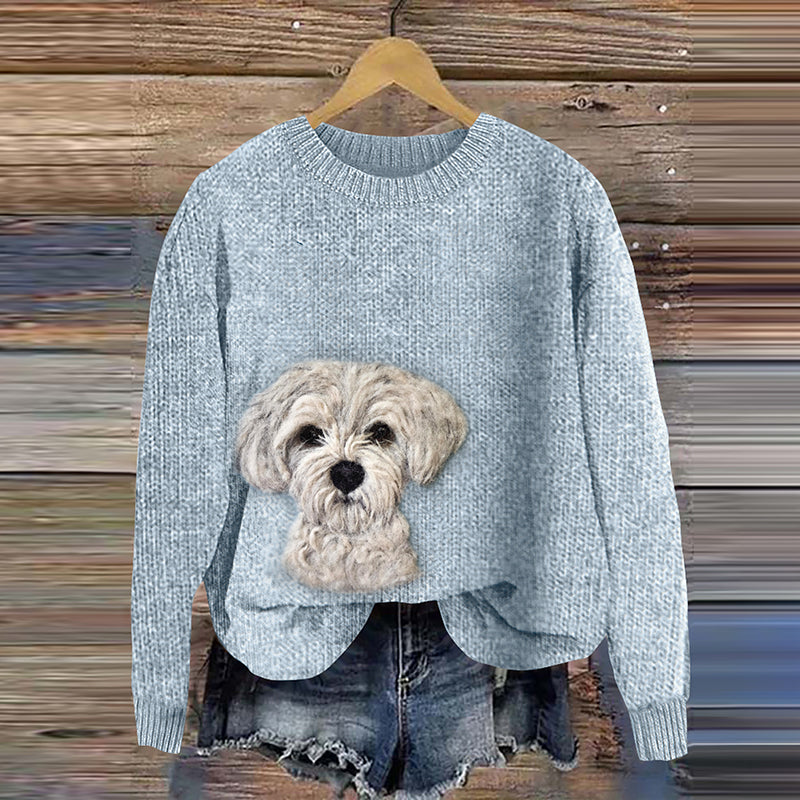 Suéter de estilo vintage atemporal