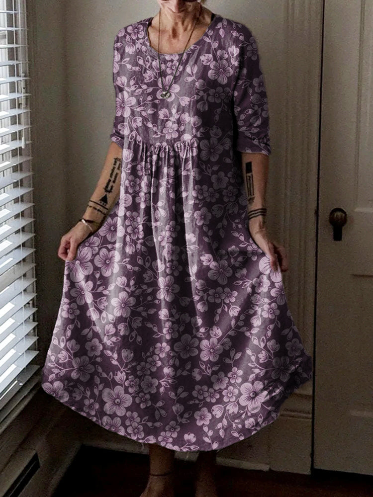 Vestido de inspiración vintage