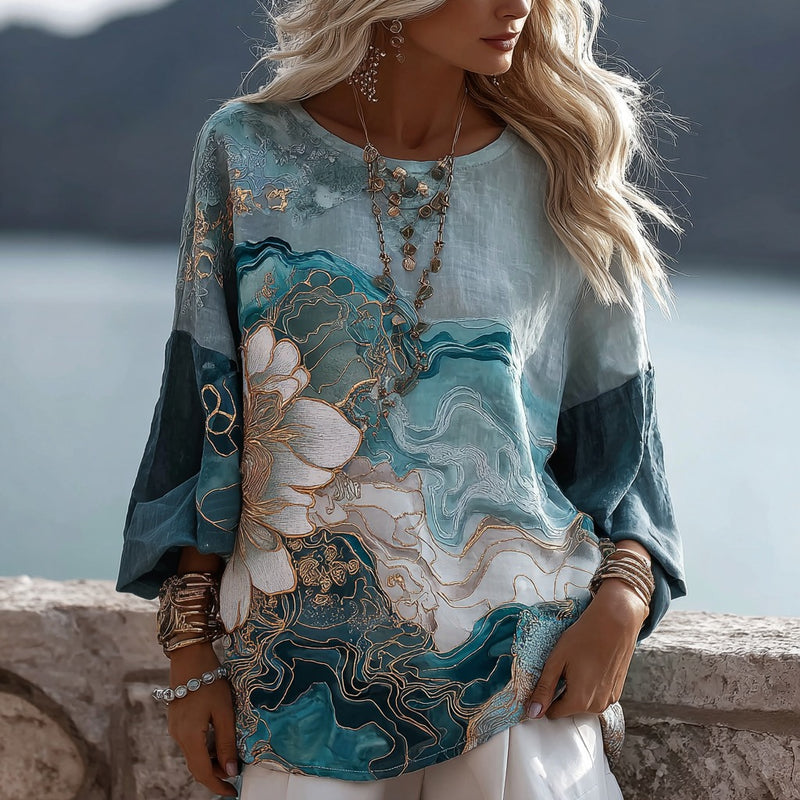 Camisa bellamente confeccionado