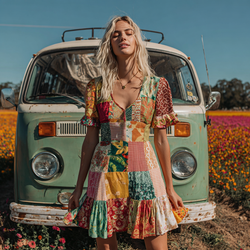Vestido bellamente confeccionado