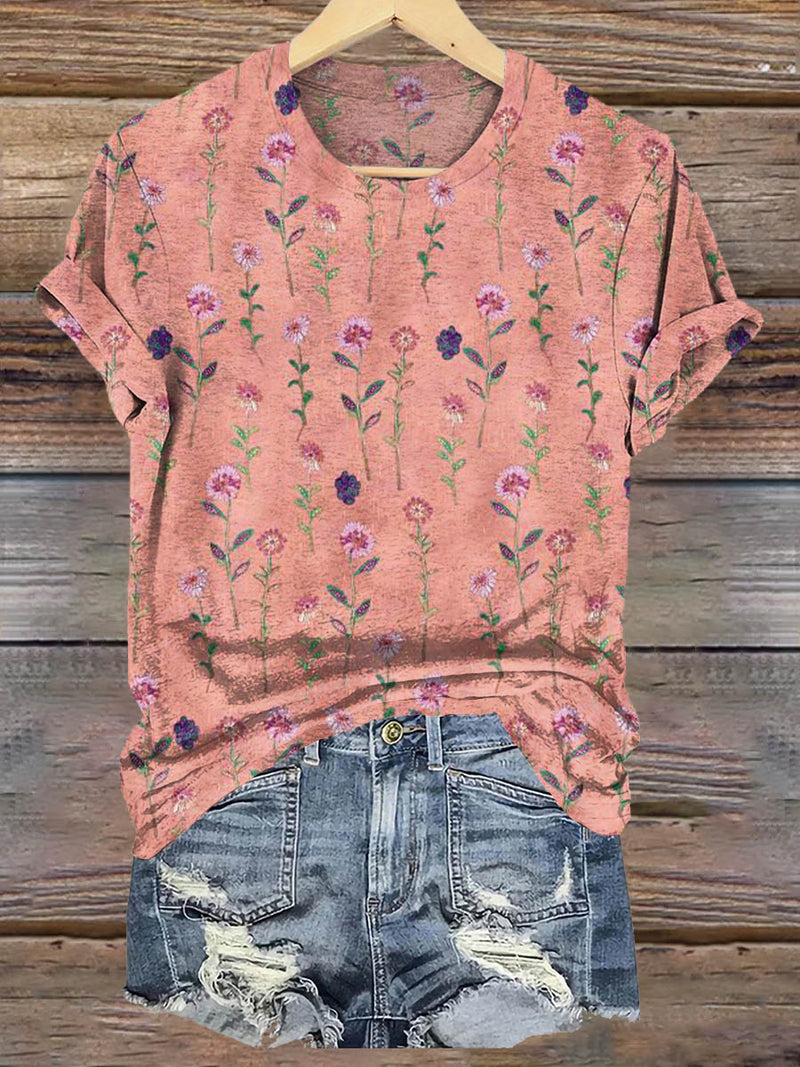 Camiseta de diseño cuidado