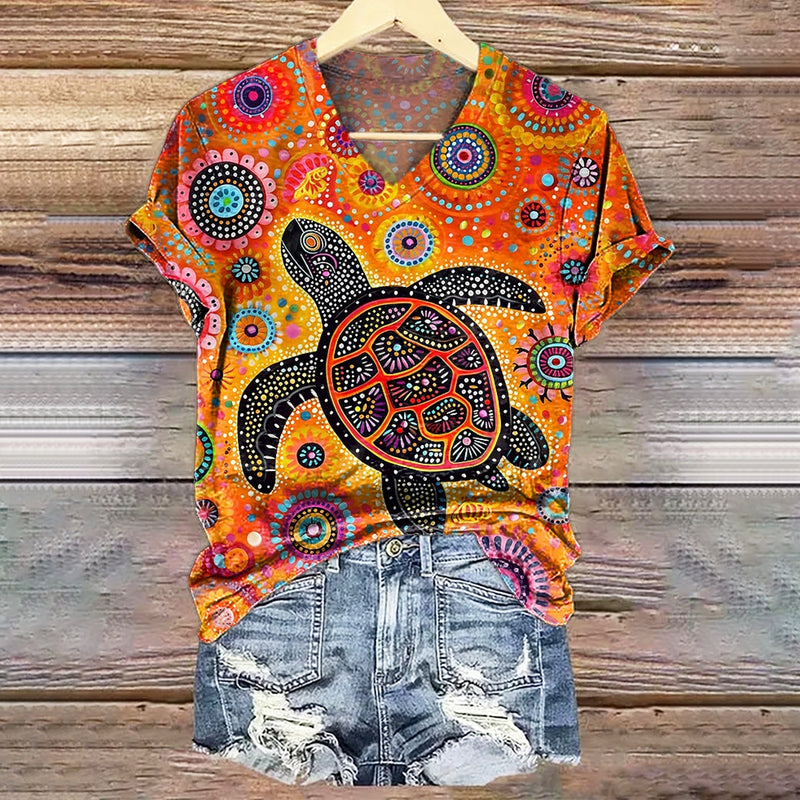 Camiseta de inspiración vintage