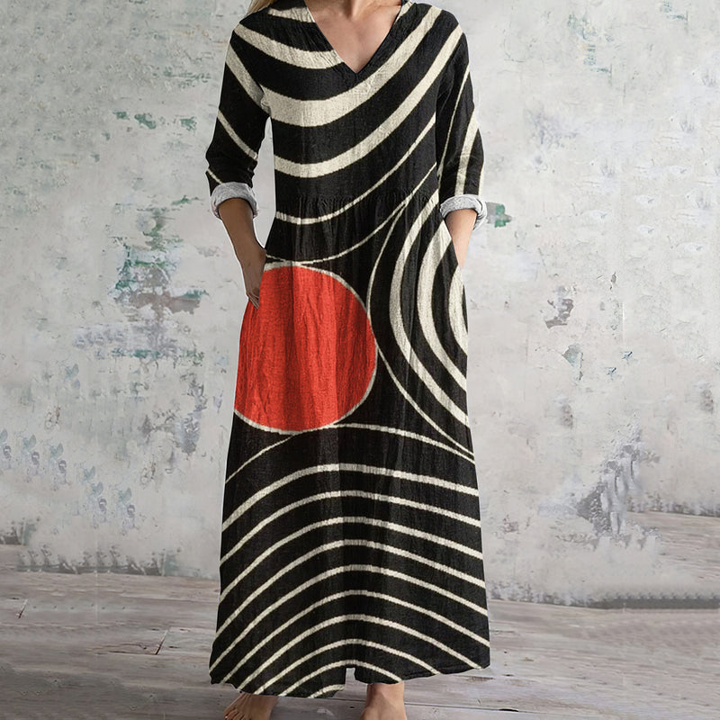 Vestido de estilo vintage atemporal