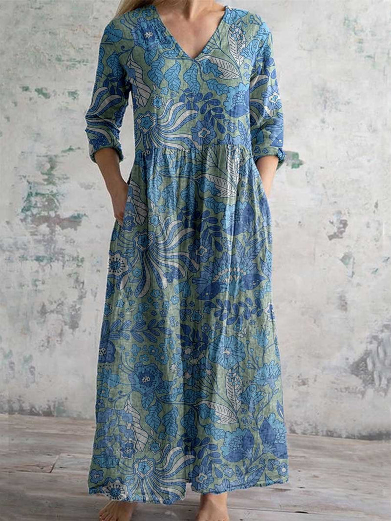Vestido de estilo vintage atemporal