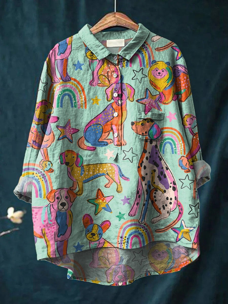 Camisa de estilo vintage atemporal