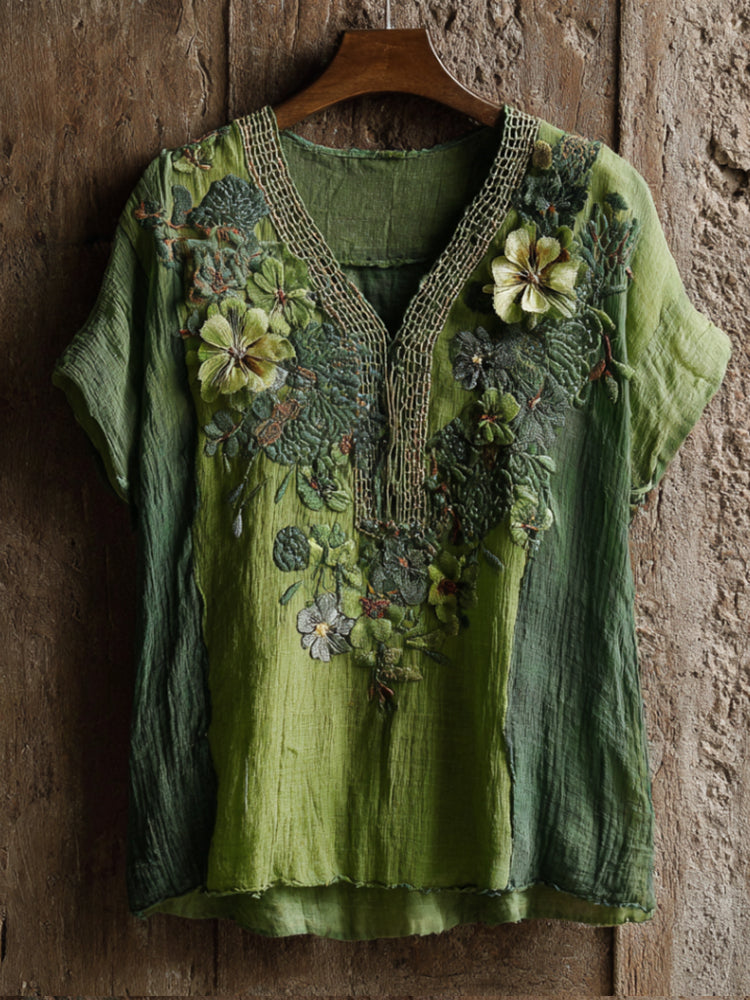 Camisa de inspiración vintage