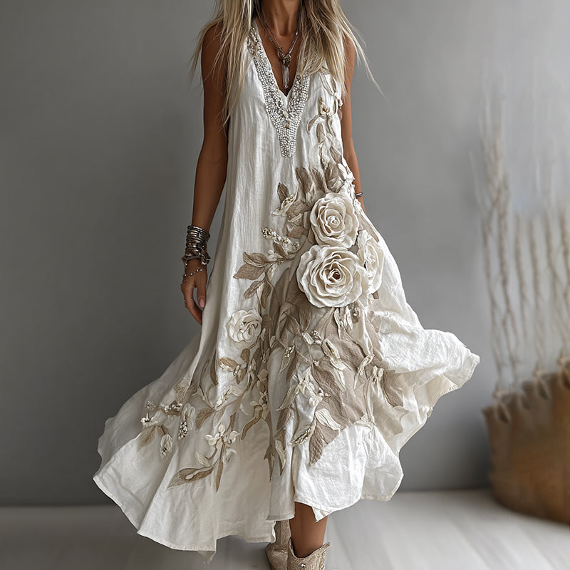 Vestido de estilo vintage atemporal