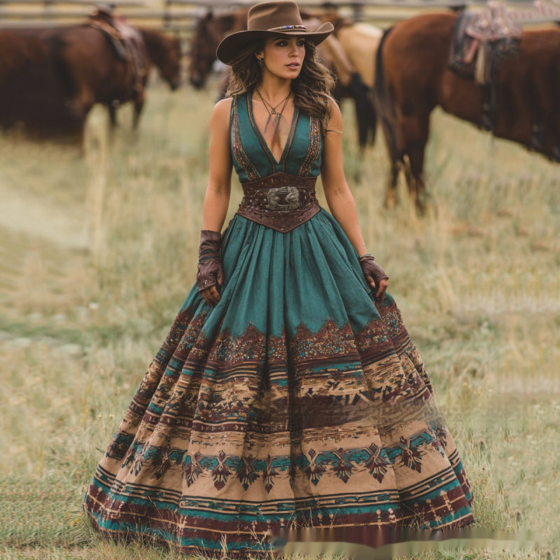 Vestido de inspiración vintage