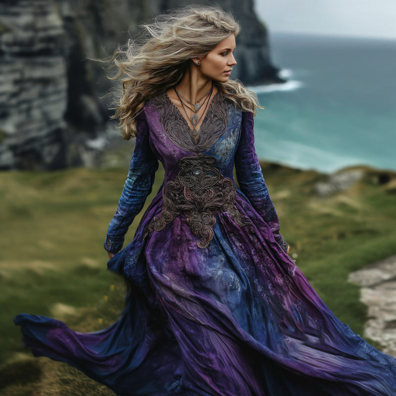 Vestido de inspiración vintage