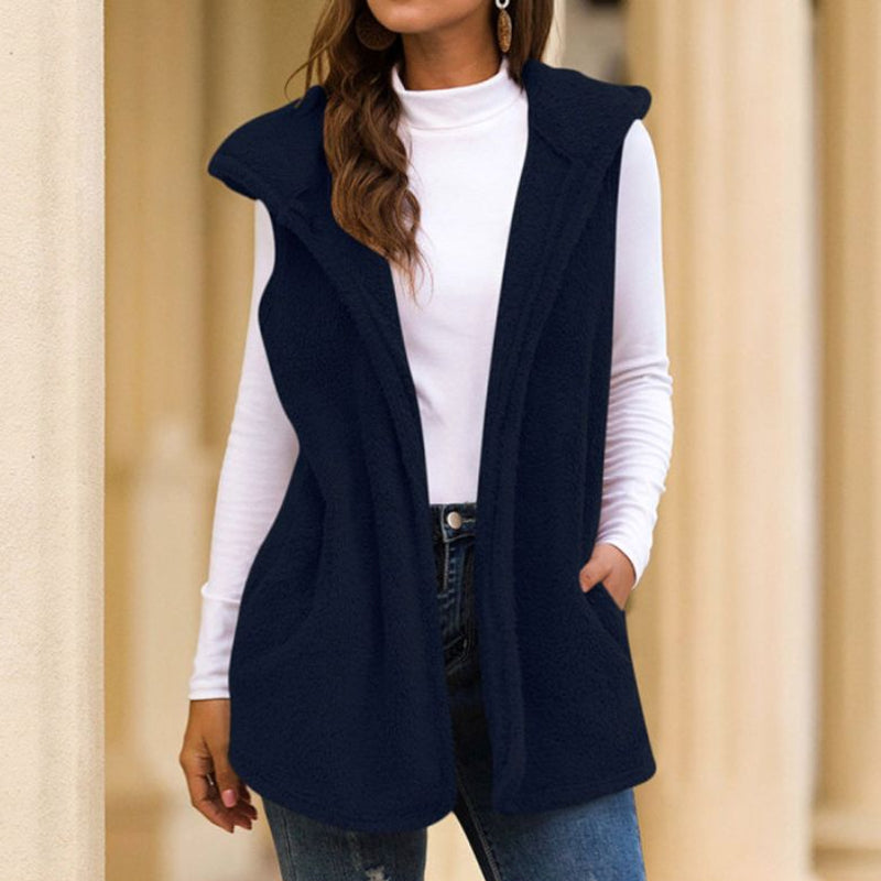 CM | Chaqueta polar sin mangas