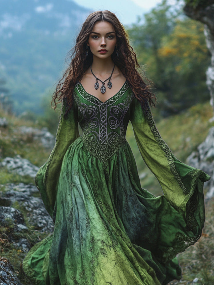 Vestido de diseño cuidado