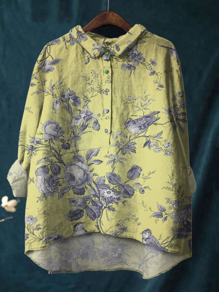 Camisa de diseño cuidado