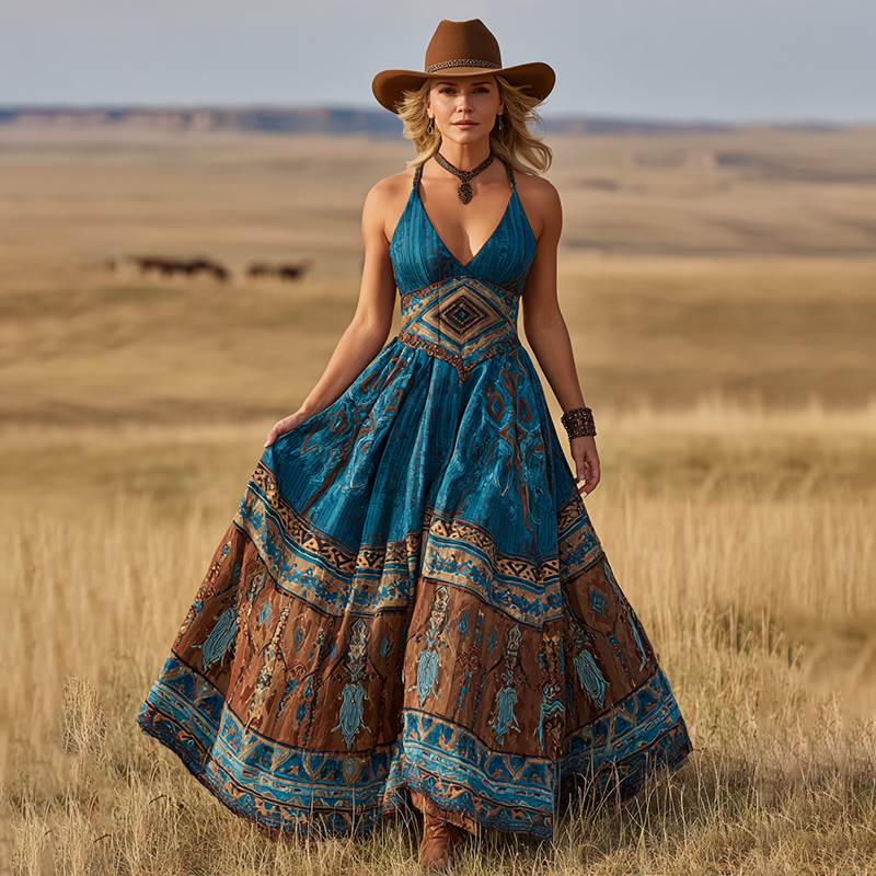 Vestido de estilo vintage atemporal
