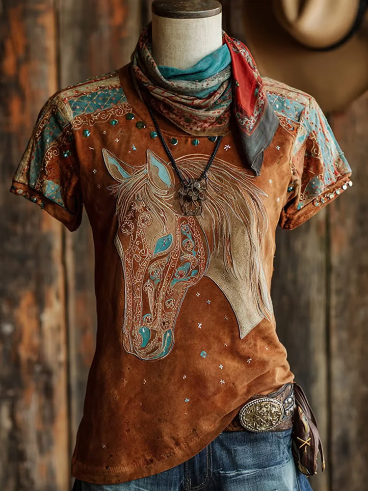 Camiseta de estilo vintage atemporal
