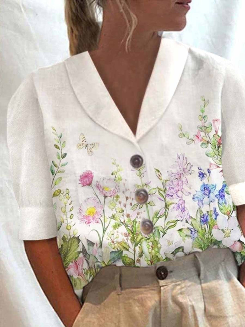 Camisa de inspiración vintage