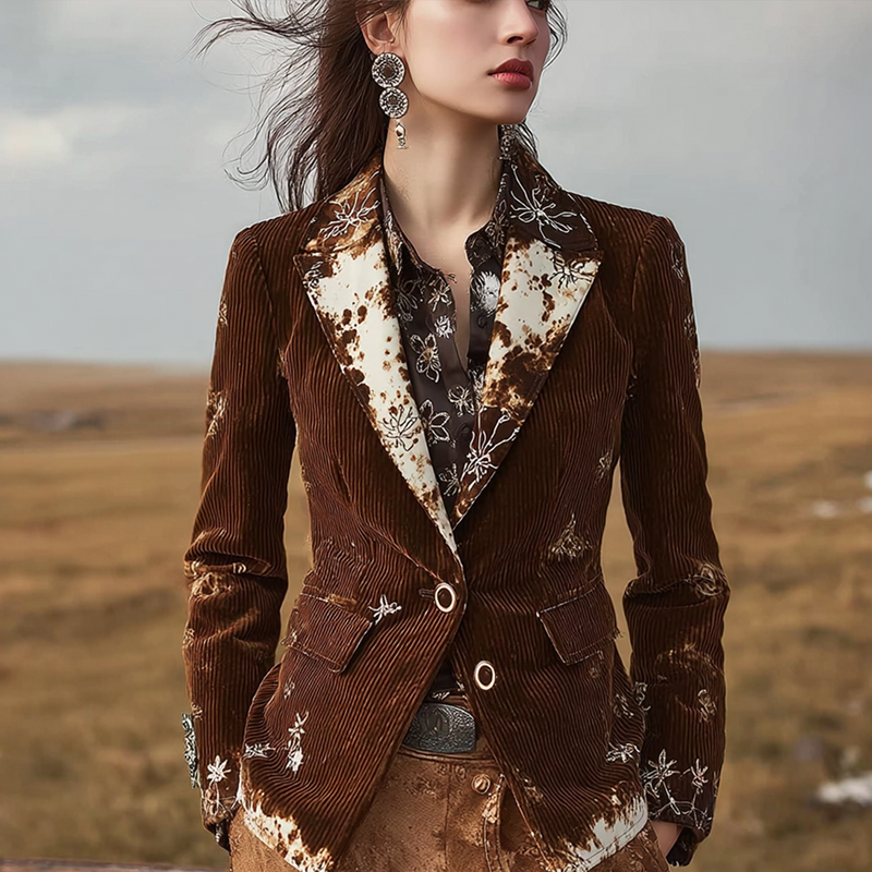 Chaqueta de diseño cuidado