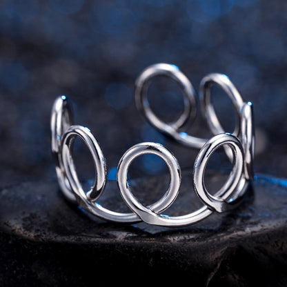 Anillo artesanal delicado