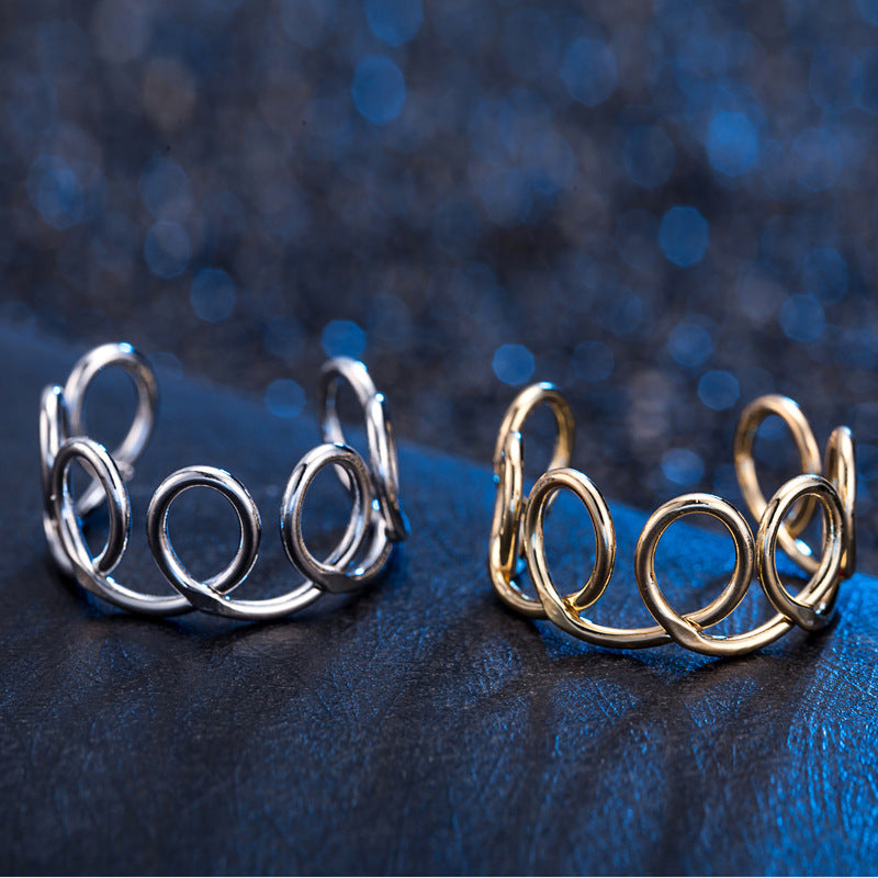 Anillo artesanal delicado