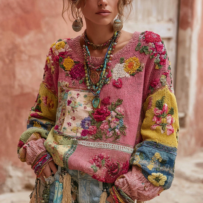 Suéter de estilo vintage atemporal
