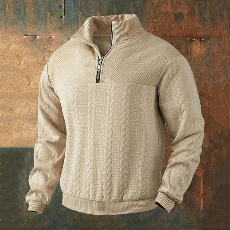 Suéter de estilo vintage atemporal