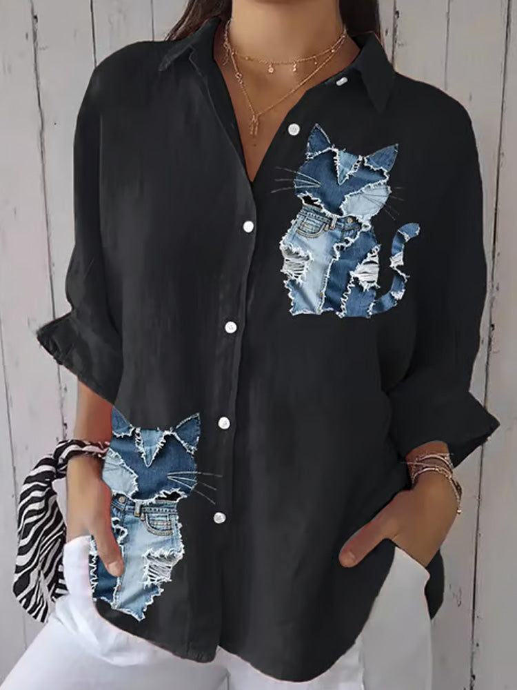 Camisa bellamente confeccionado