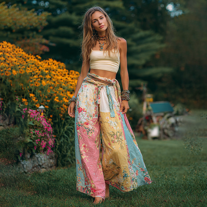 Pantalones de diseño elegante