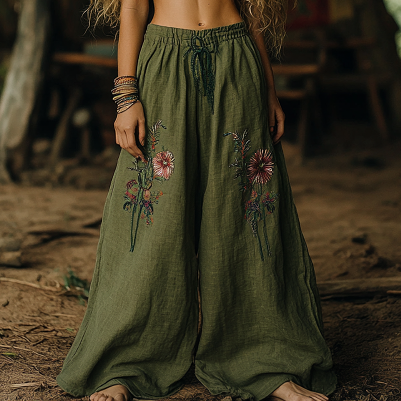 Pantalones de diseño elegante
