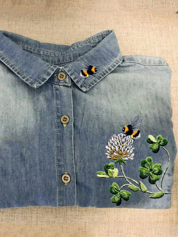 Blusa vintage clásico