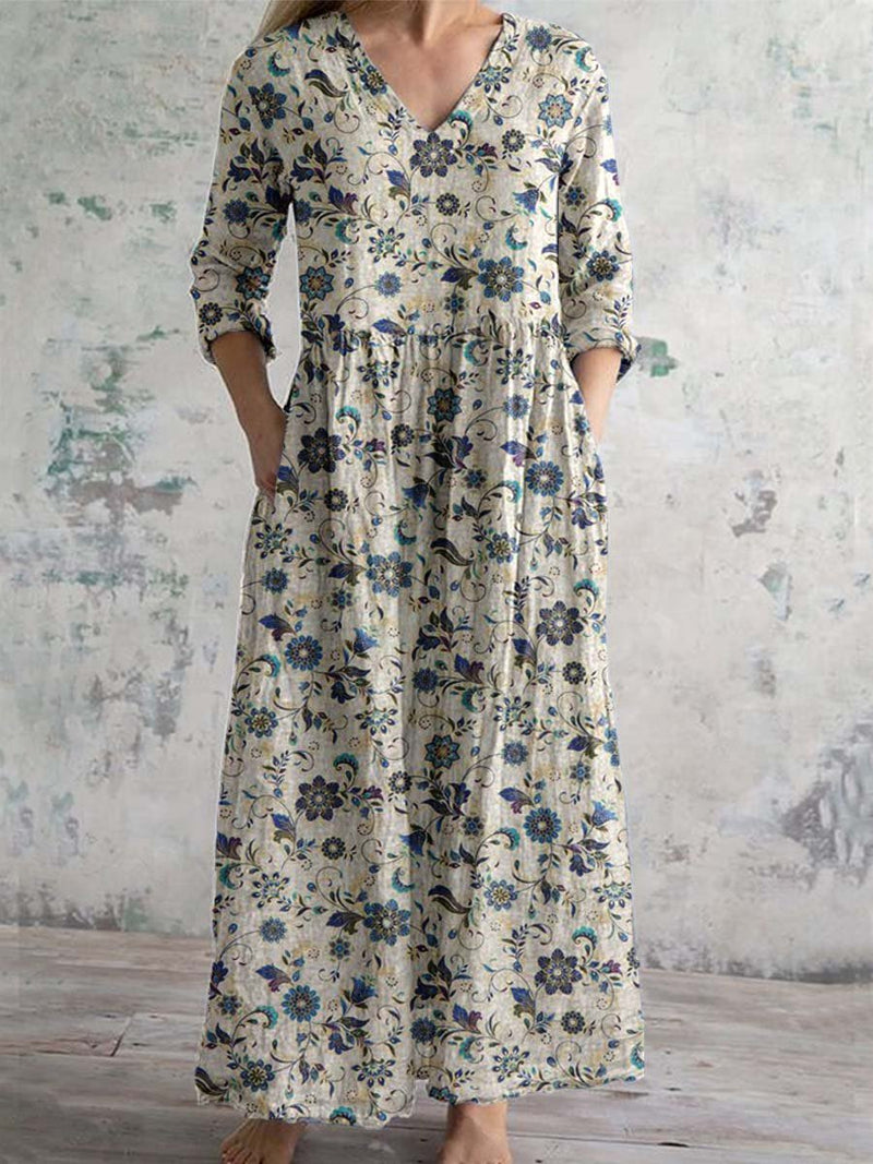 Vestido de estilo vintage atemporal