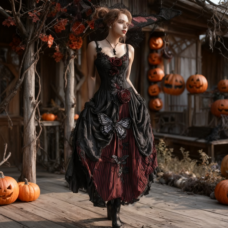 Vestido de inspiración vintage