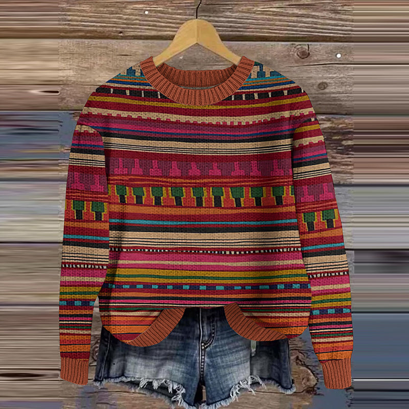 Suéter de estilo vintage atemporal