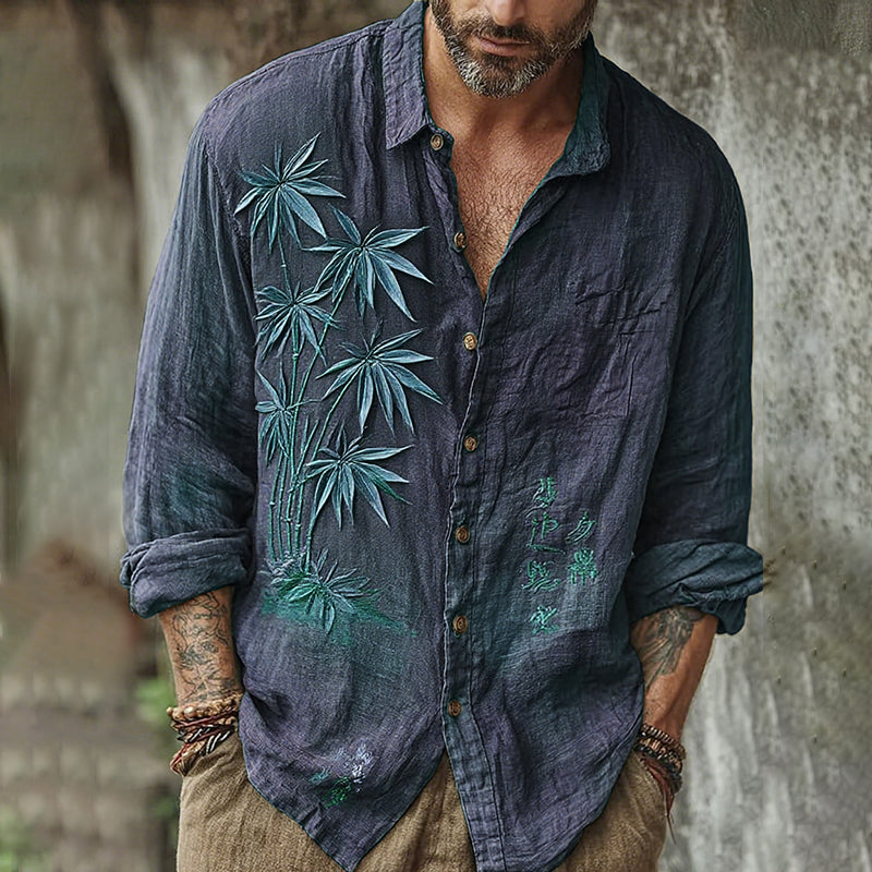 Camisa de estilo vintage atemporal