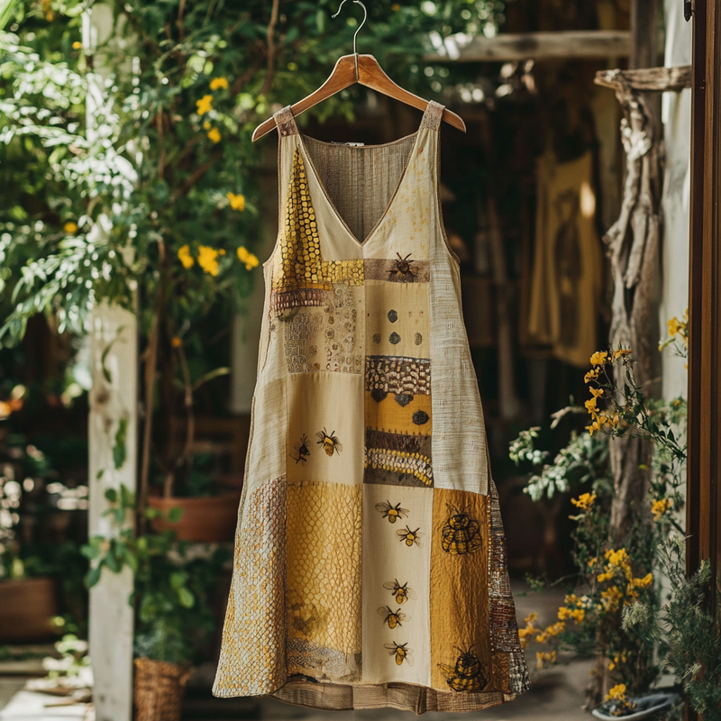 Vestido de inspiración vintage