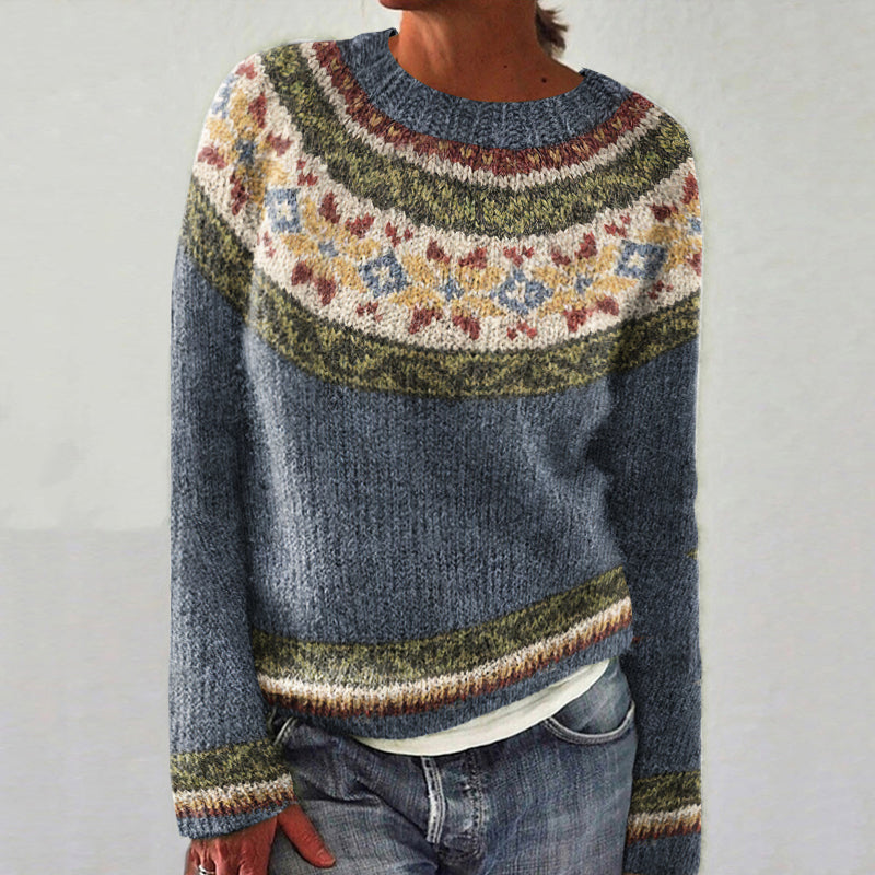 Suéter de estilo vintage atemporal