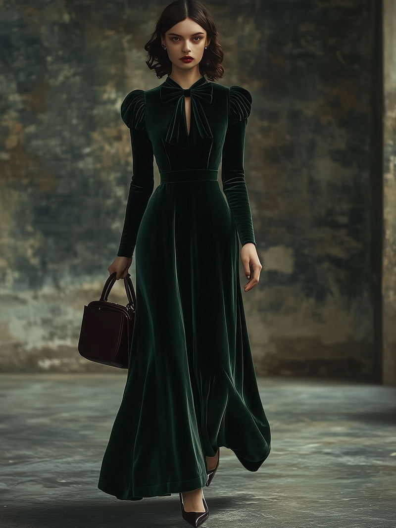 Vestido vintage clásico