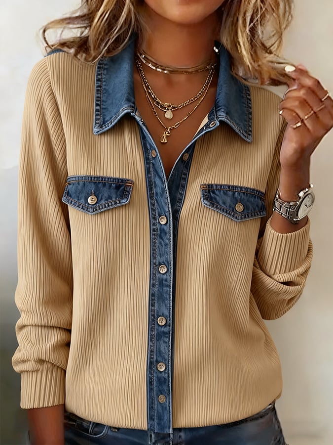 Camisa de inspiración vintage