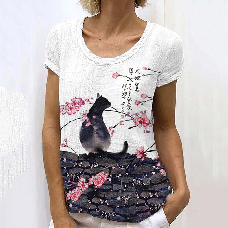 Camiseta de diseño cuidado