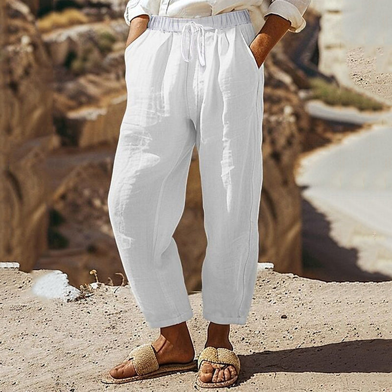 Pantalones de diseño cuidado