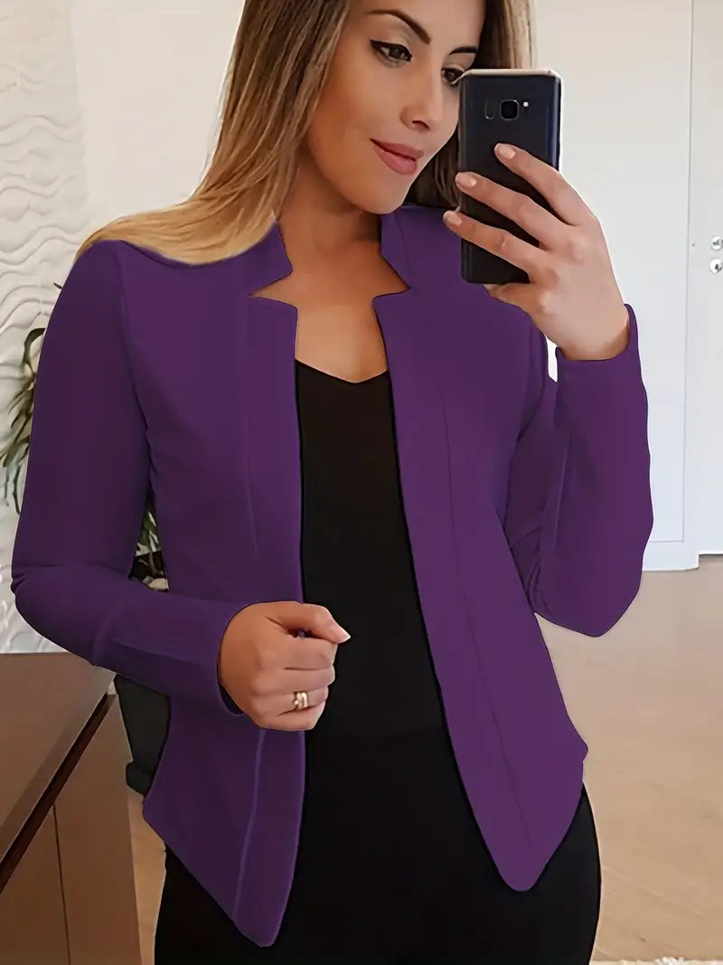 CM | Elegante blazer de manga larga para la primavera