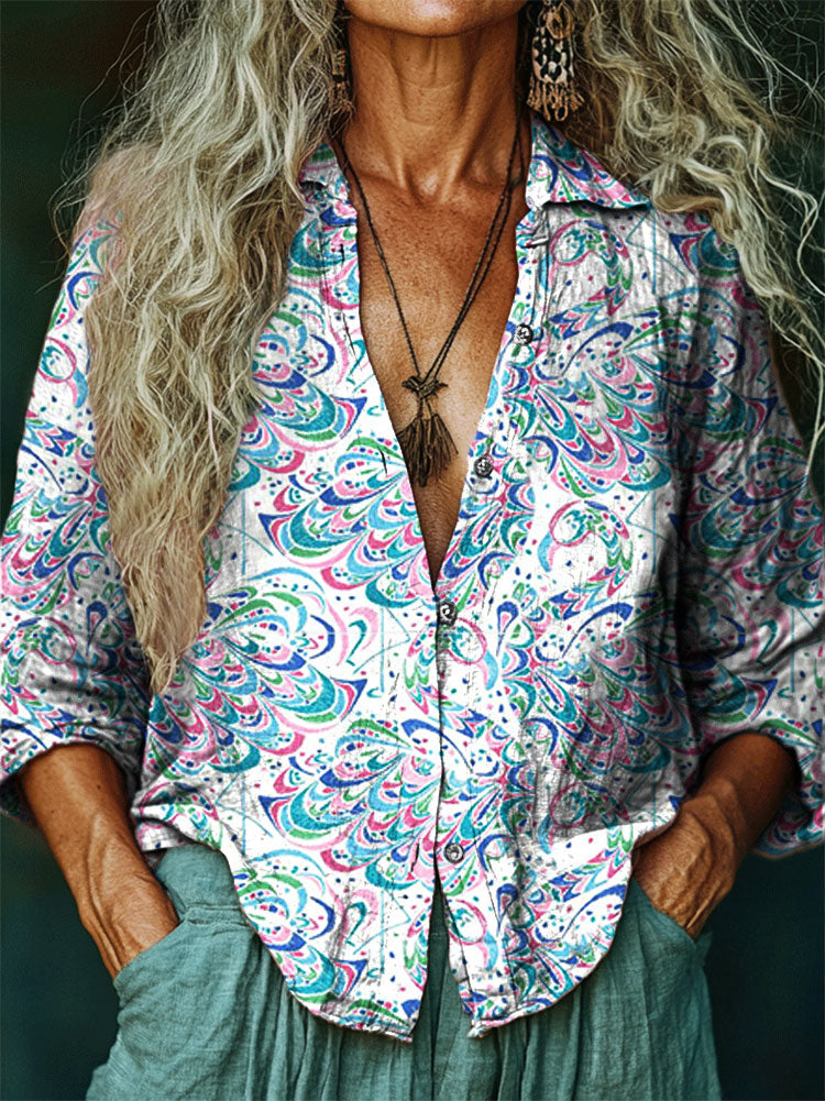 Camisa de inspiración vintage