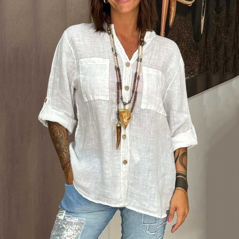 Blusa de estilo vintage atemporal
