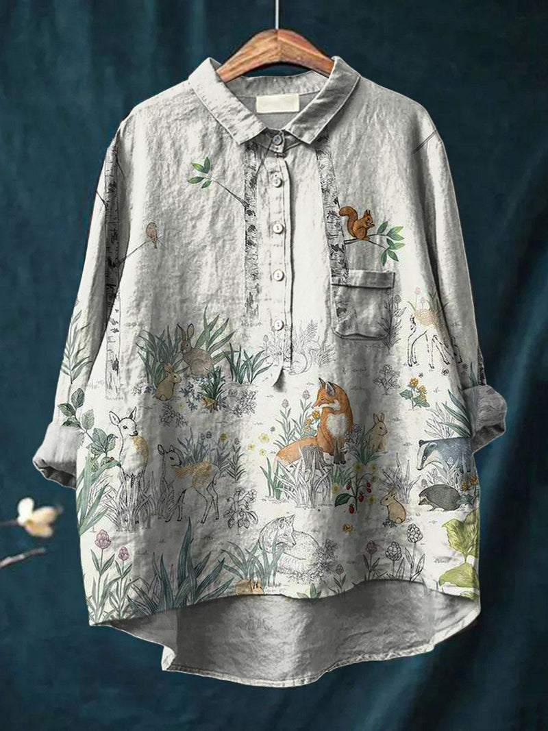 Camisa de diseño cuidado
