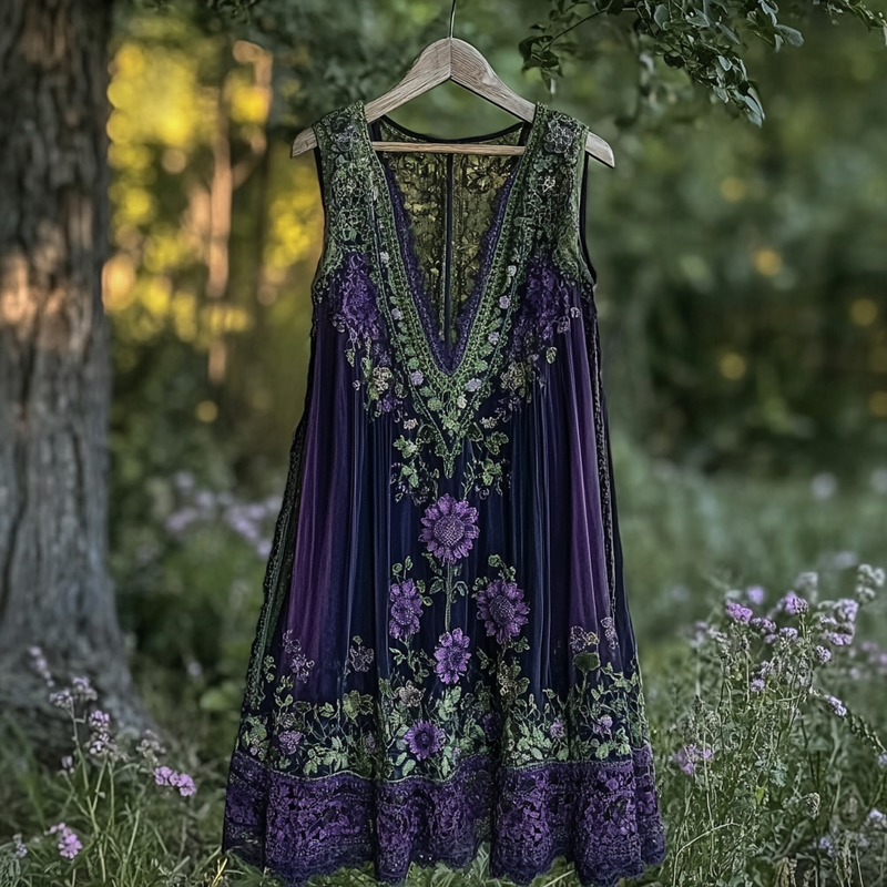 Vestido vintage clásico