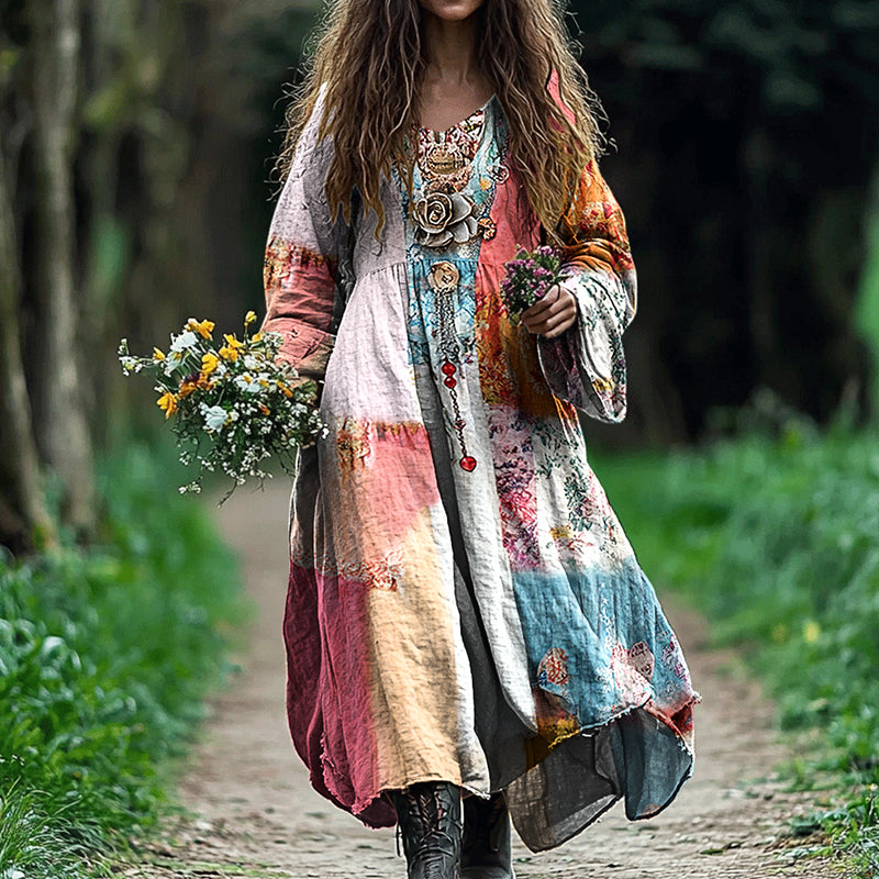 Vestido de inspiración vintage