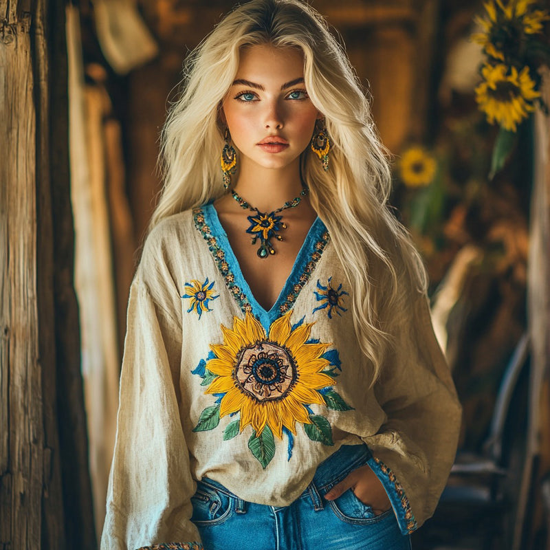 Blusa bellamente confeccionado