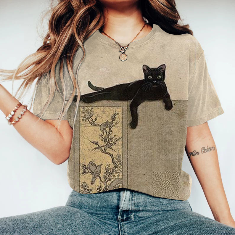 Camiseta de estilo vintage atemporal